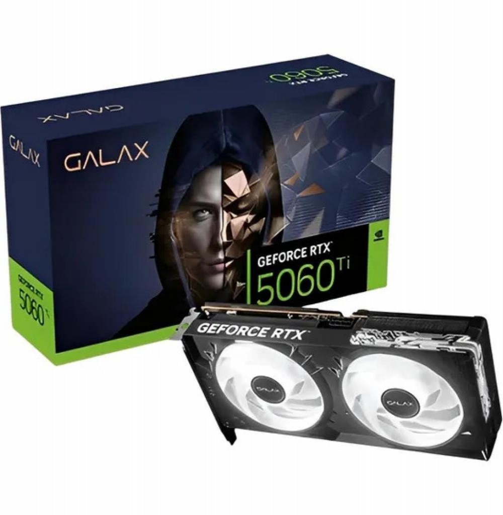 Placa De Vídeo 16GB EXP. GF-RTX5060TI Galax 1-Click Oc GB67CB-56IZN8