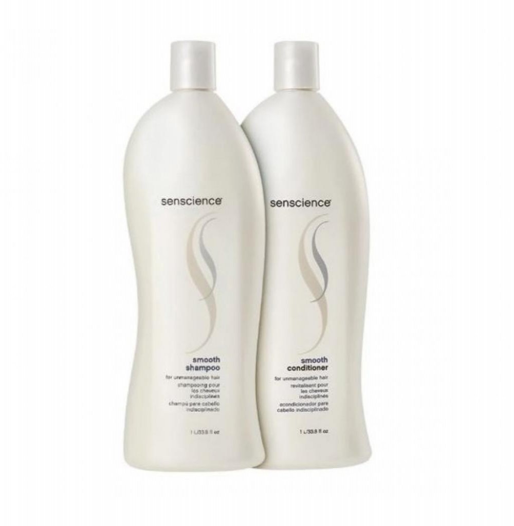 Kit Senscience Shampoo + Condicionador Smooth 1 Litro