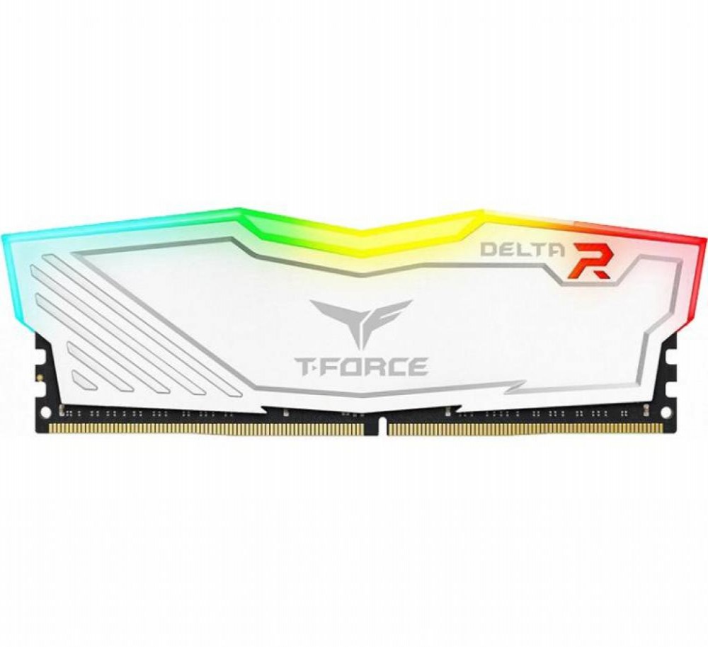 Memória DDR4 16GB 3000 TG T-Force Delta RGB White Kit