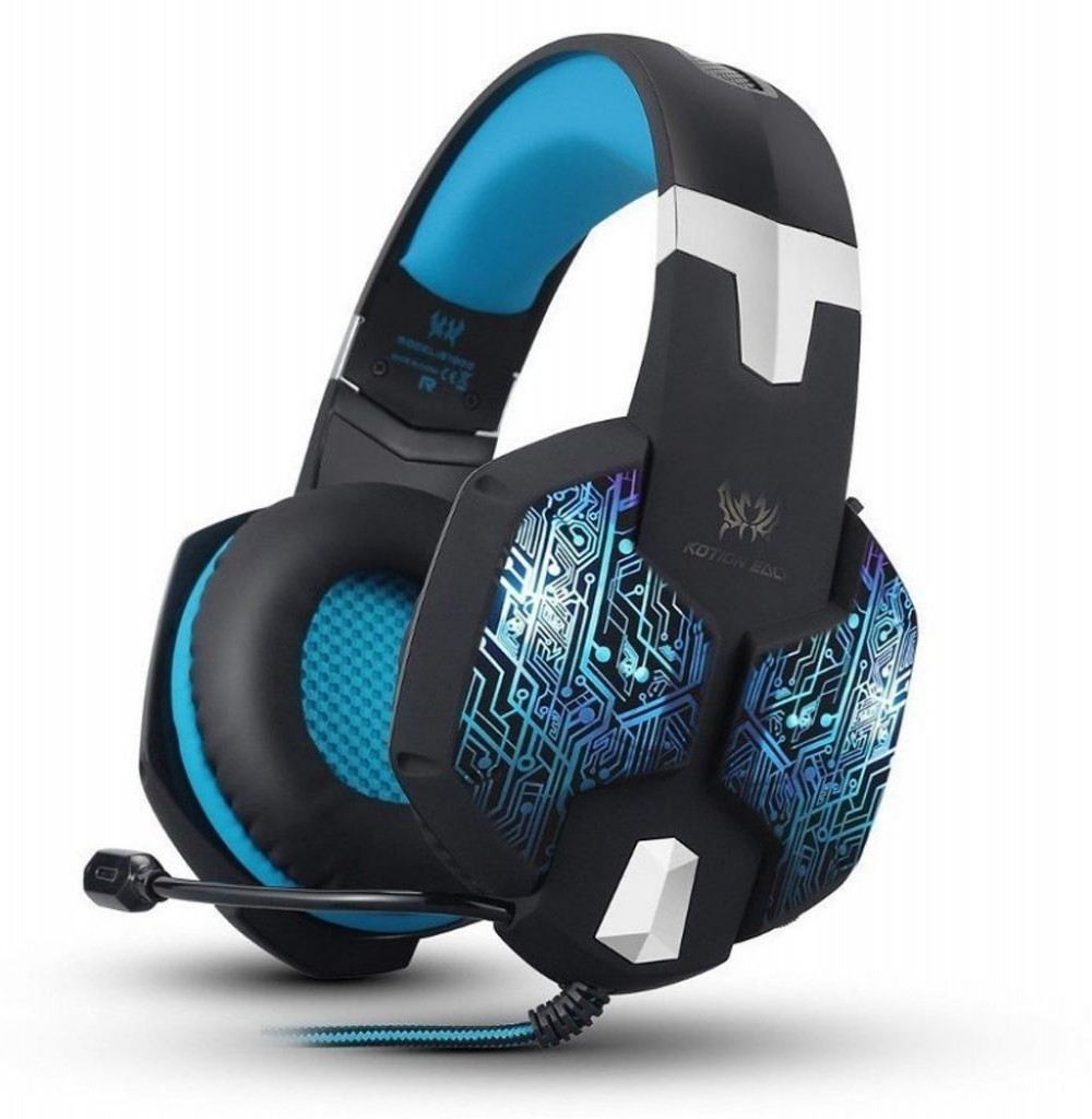 Fone Kotion Each G7500 Gaming Preto/Azul