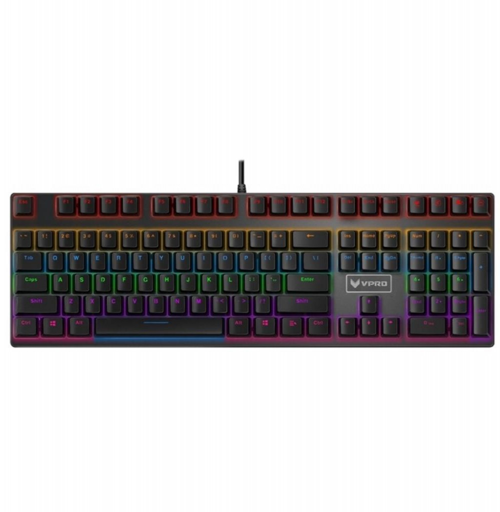 Teclado USB Rapoo VPRO 700S Alloy Preto