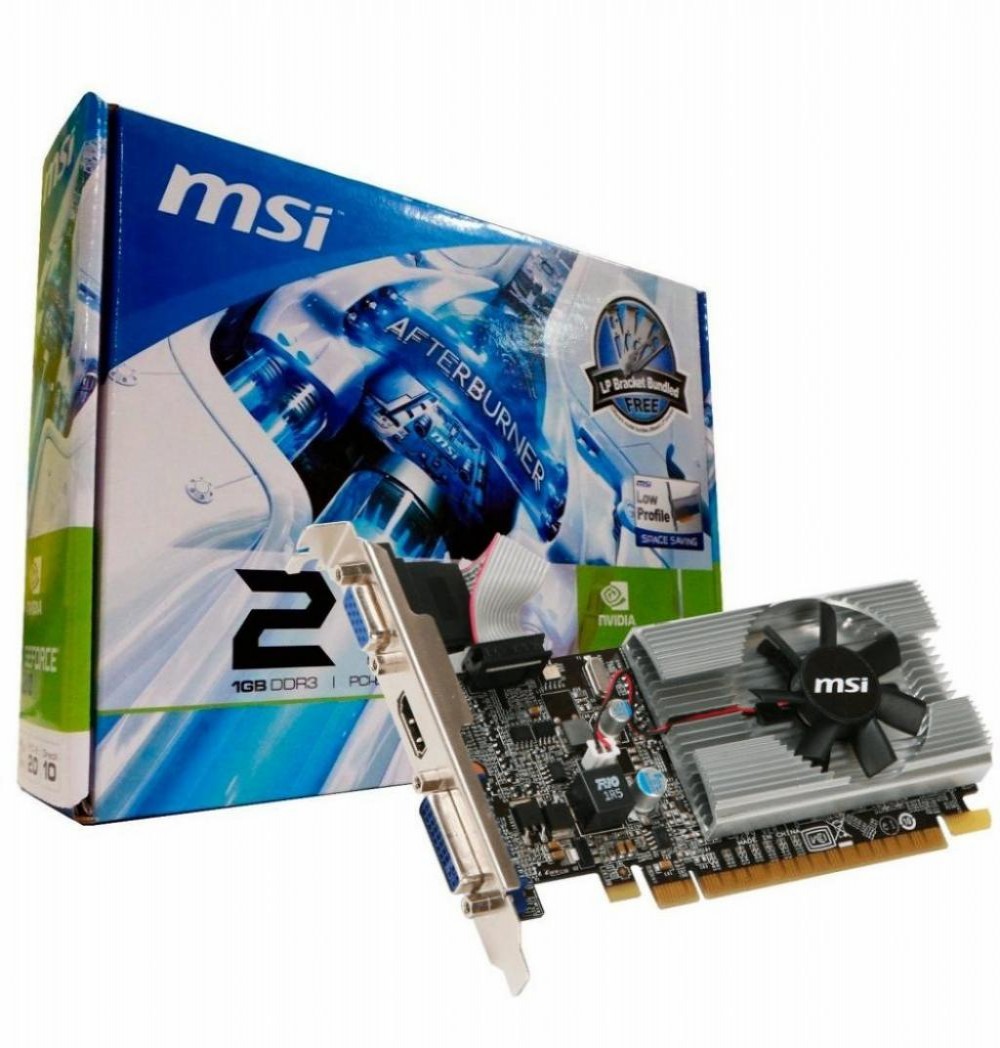 Placa de Vídeo 1GB EXP. GF-N210 MSI DDR3