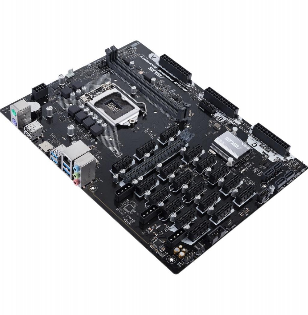 Placa Mãe Asus B250 Mining Expert LGA1151/2xDDR4/19x PCI-E/HDMI/USB/SATA