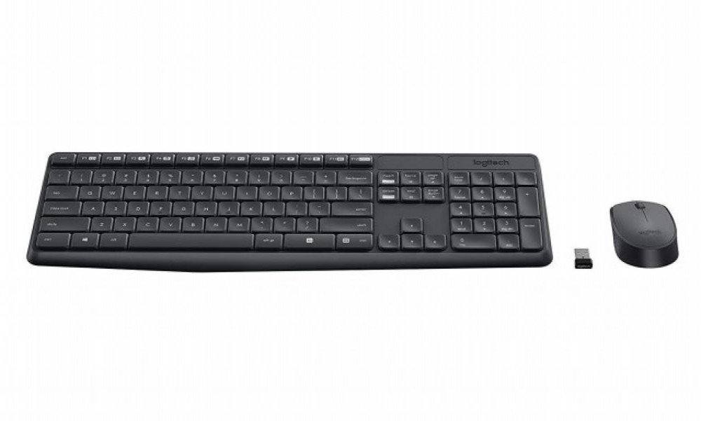 Teclado Logitech MK235 Com Mouse Espanhol USB