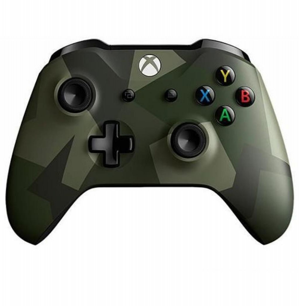 Controle Microsoft XBox One Camuflado Sem Fio