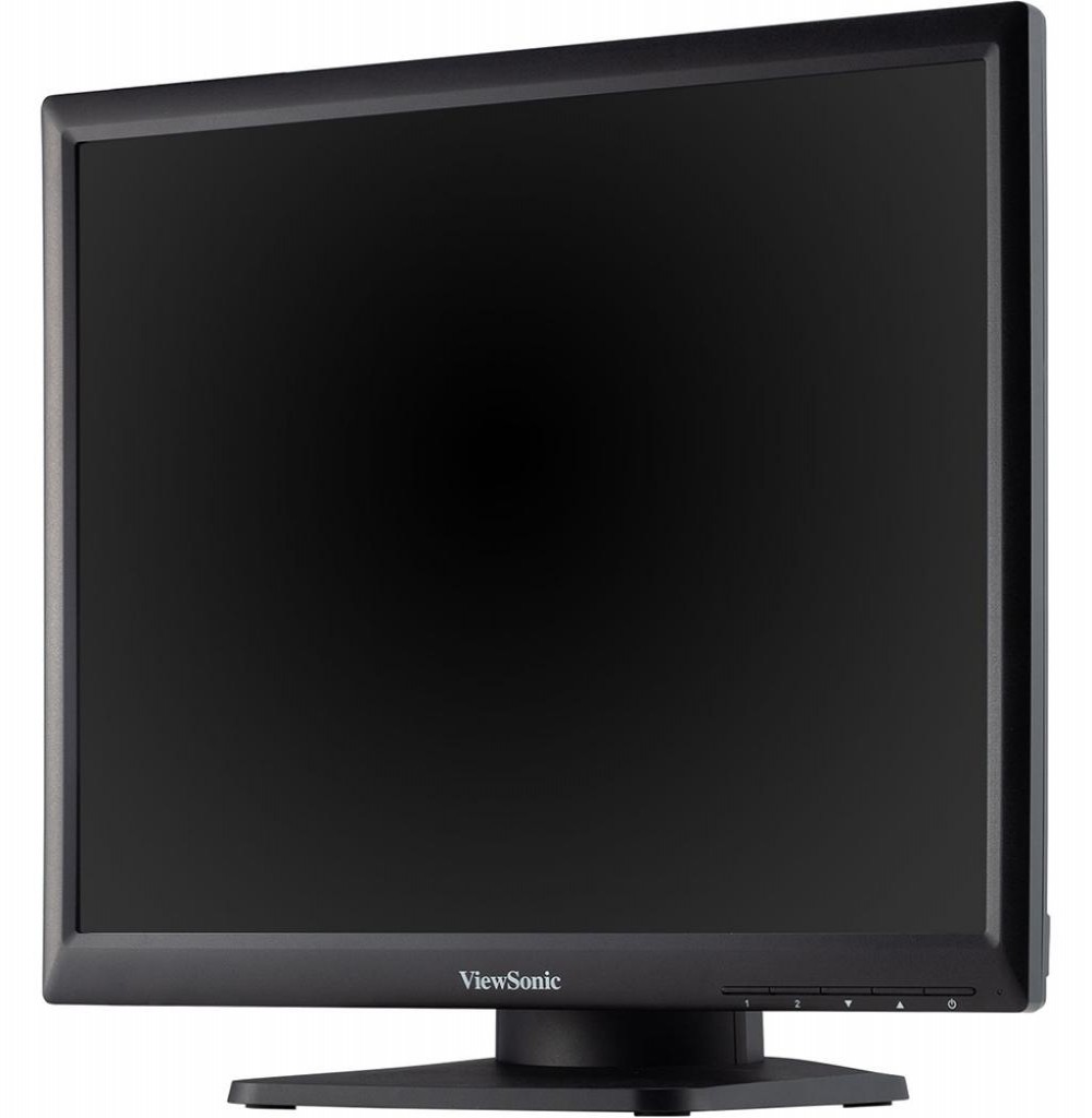 Monitor Led Viewsonic TD1711 de 17" Touch Screen com entrada USB / Saídas de Vídeo VGA e HDMI / RS232 - Preto