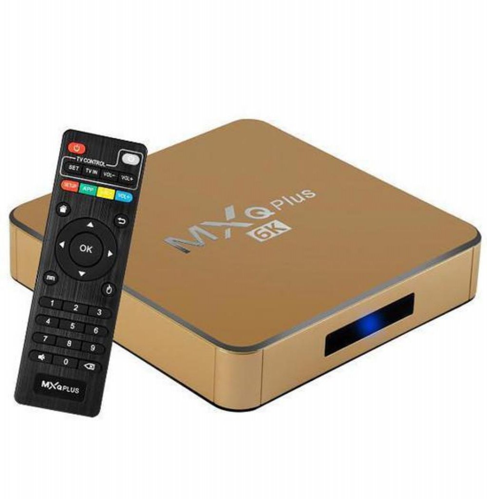 Receptor Digital IPTV MXQ Plus 1+8 Gold