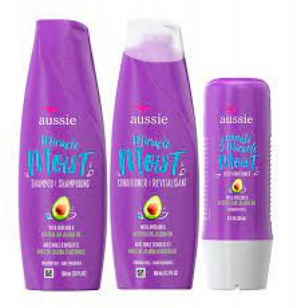 Kit Shampoo, Condicionador e Máscara Aussie Moist