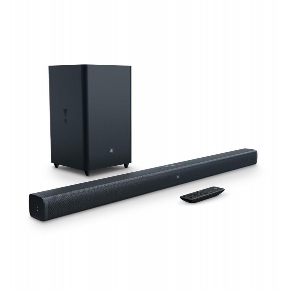Soundbar JBL Bar 2.1 300W com Bluetooth/HDMI/USB/Optical Bivolt - Preto