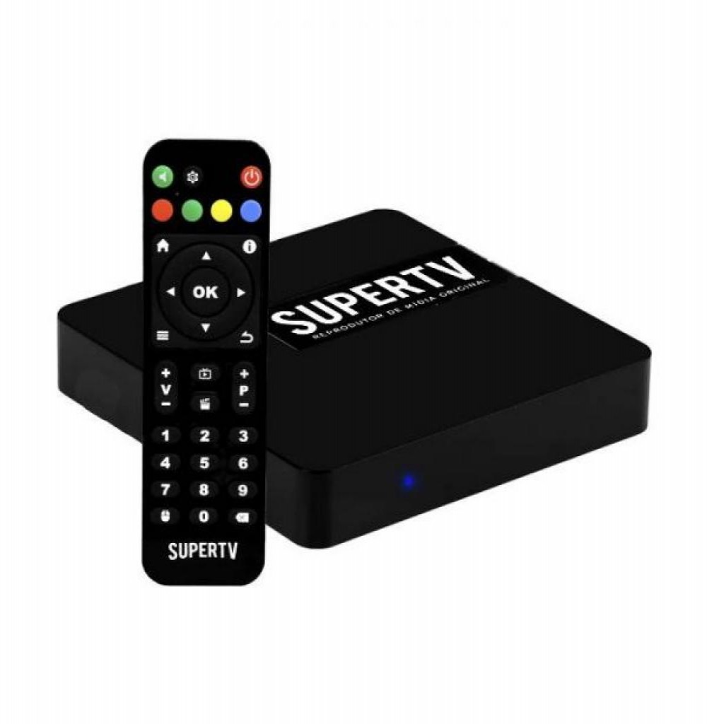 Receptor Digital IPTV SuperTV White 4K