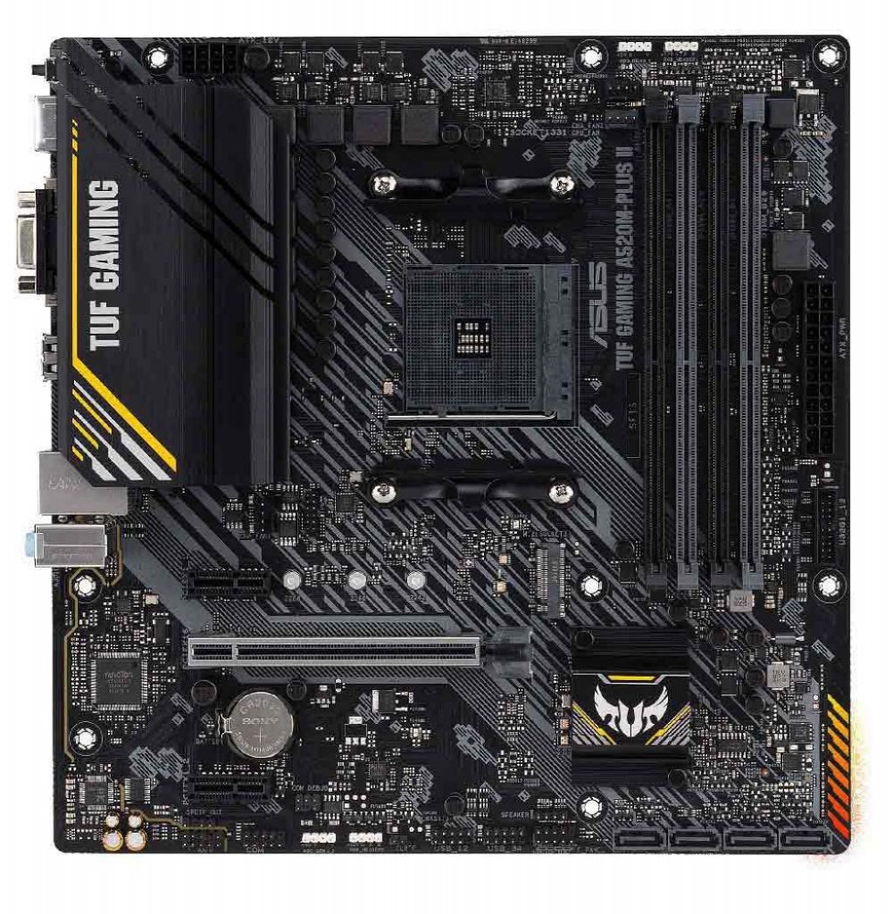 Placa Mae AMD (AM4) ASUS A520M-PLUS II TUF GAMING Placa Mae AMD (AM4) ASUS A520M-PLUS II TUF GAMING