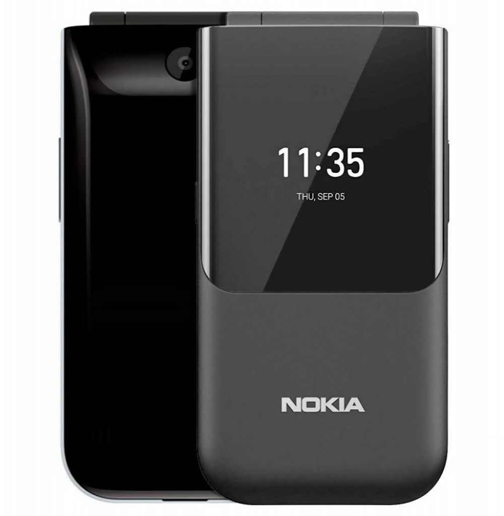 Celular Nokia 2720 Flip 2G 4banda TA-1170 Ds Preto 