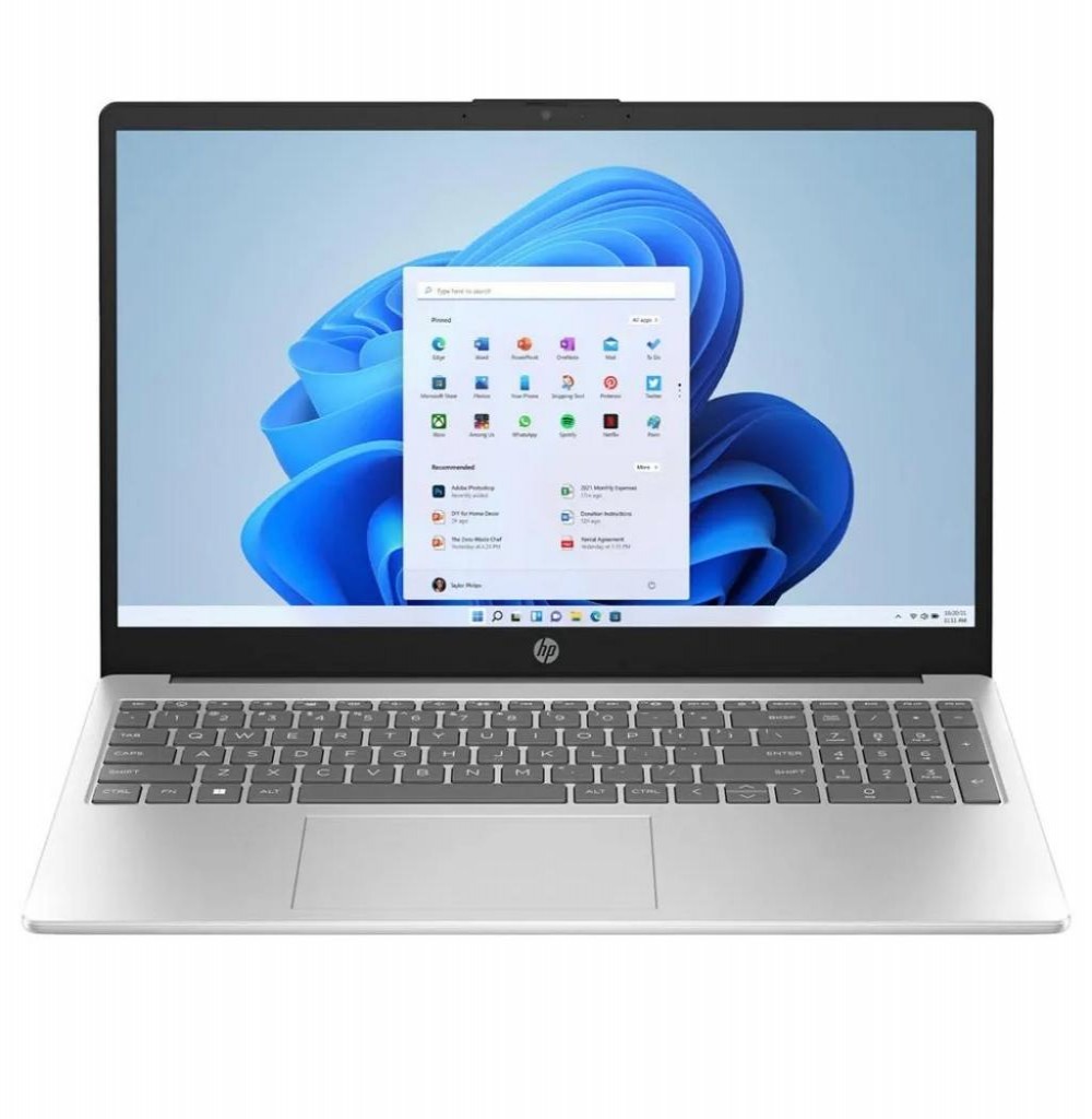 Notebook Hp 15-FD0213NR I3 N305/8/256/TC/15.6" Prata