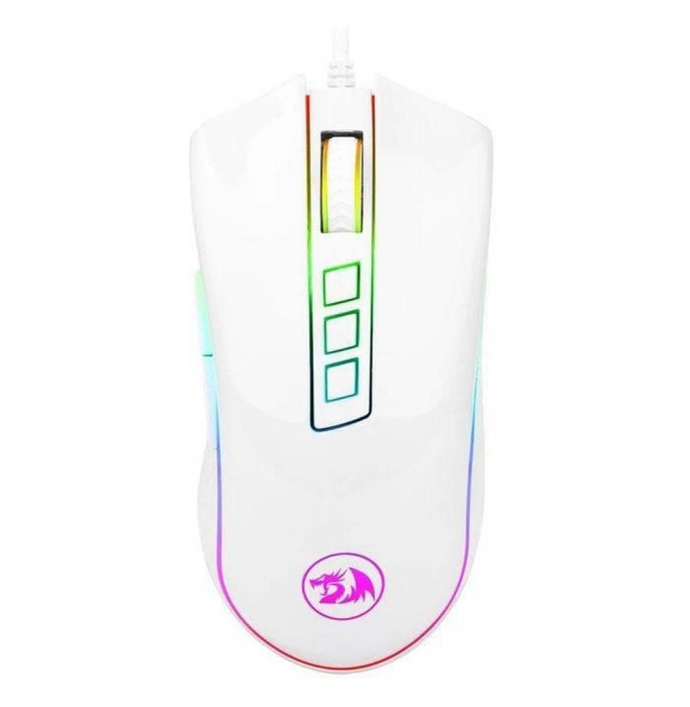 Mouse USB Redragon Cobra M711W White