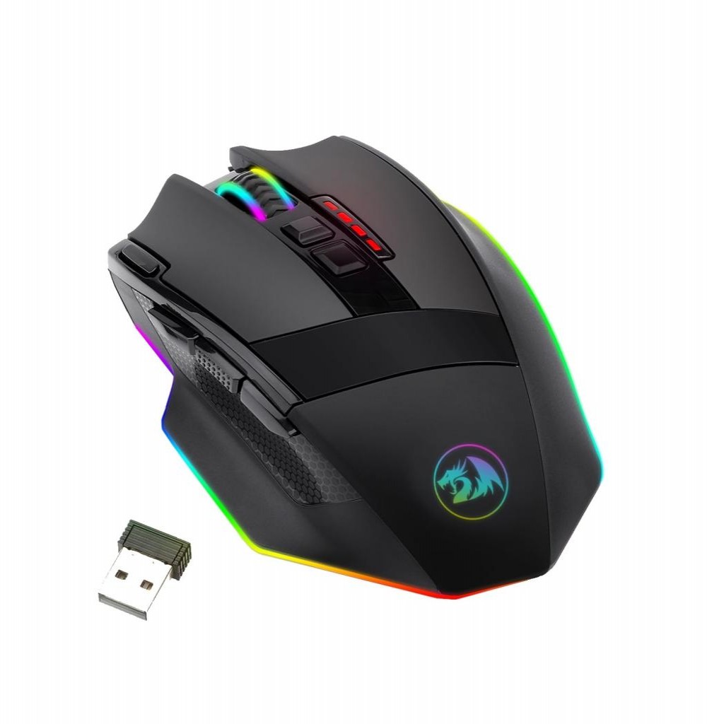 Mouse Redragon Sniper Pro M801P-RGB Sem Fio