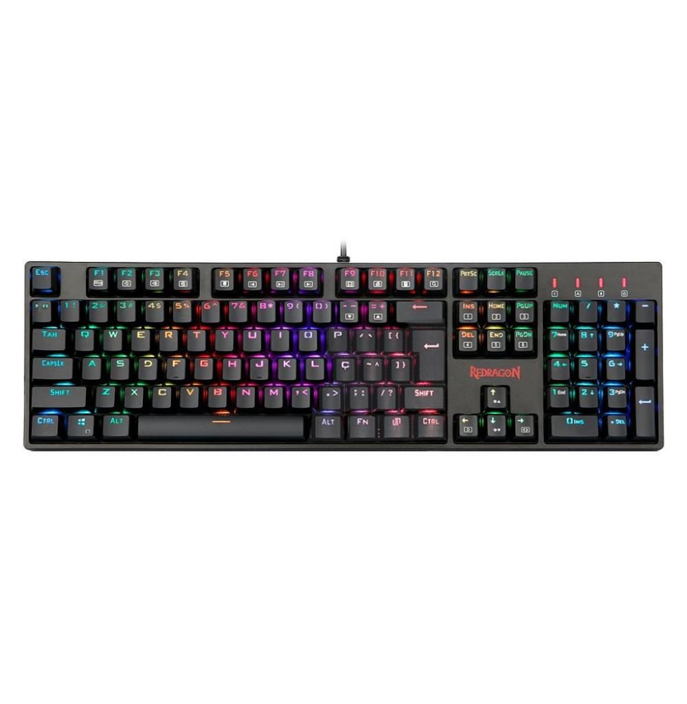 Teclado USB Redragon Suraran K582RGB Inglês