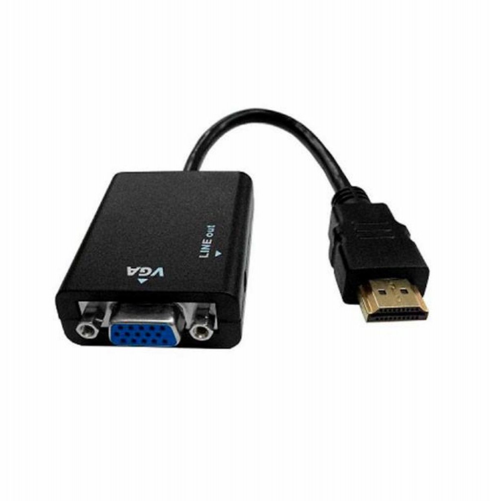 Adaptador HDMI/VGA Microfins