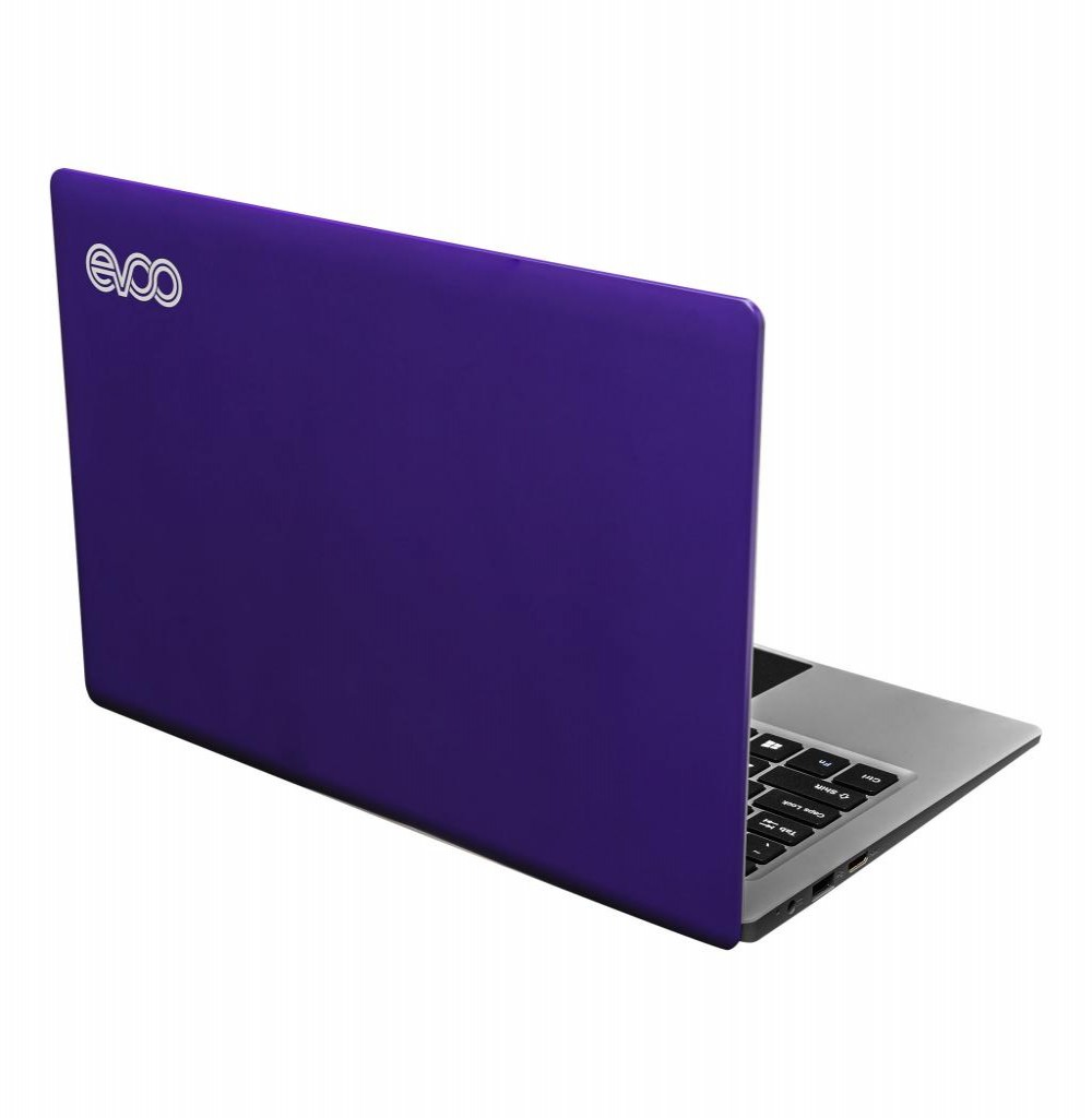 Notebook Evoo EVC116-7PR Celeron 1.1/4/64/11.6" Purple