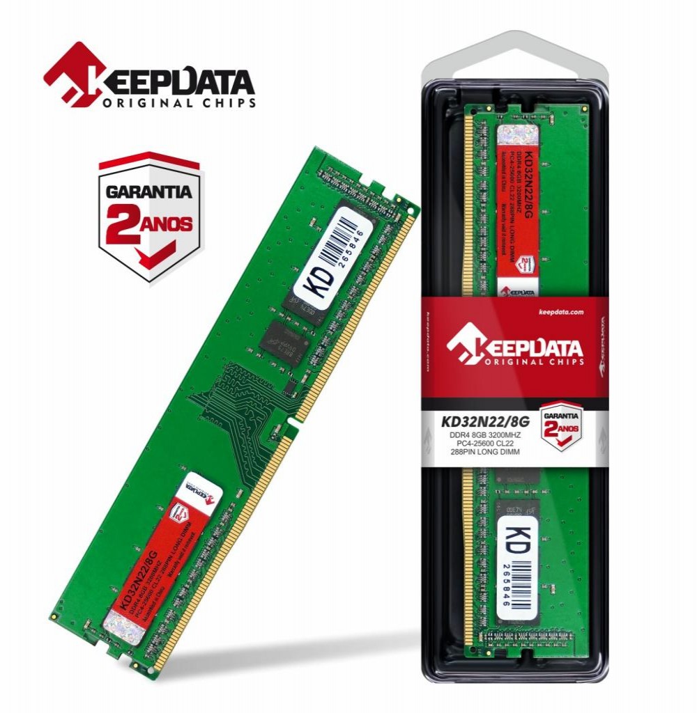 Memória Ram Keepdata KD32N22/8G DDR4 8GB 3200