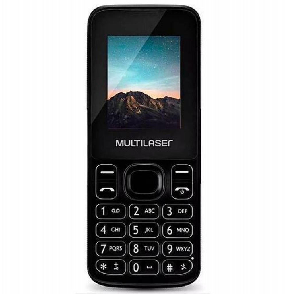 Celular Multilaser Dual Up P9032SA Preto