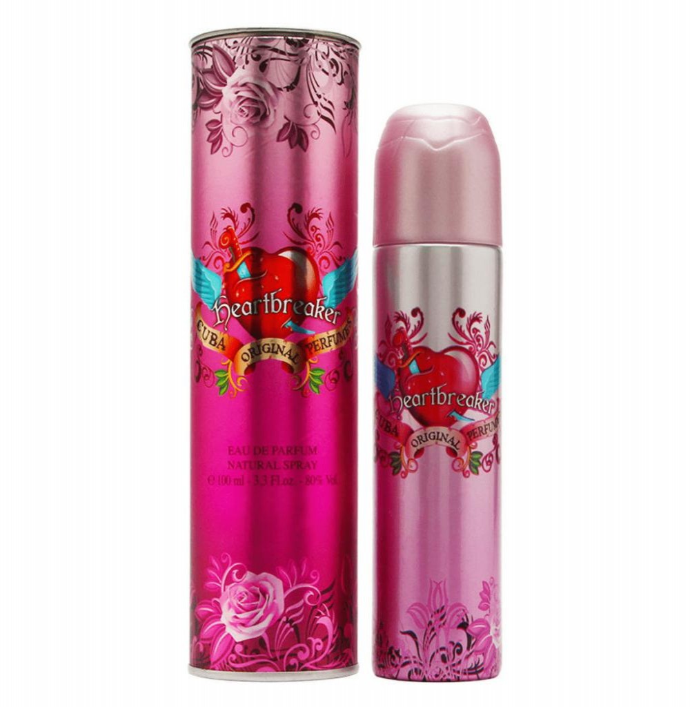 Perfume Cuba Heartbreaker Pink Eau de Parfum Feminino 100ML