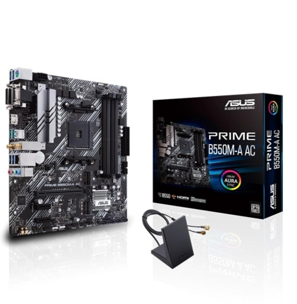 Placa Mãe Asus B550M-A AC AMD (AM4)