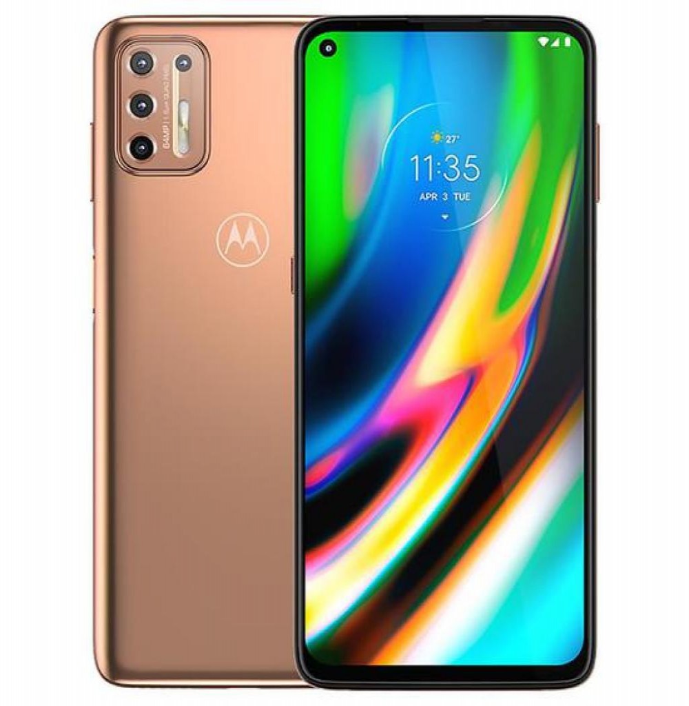 Celular Motorola Moto G9 Plus XT2087-2 128GB DS Dourado