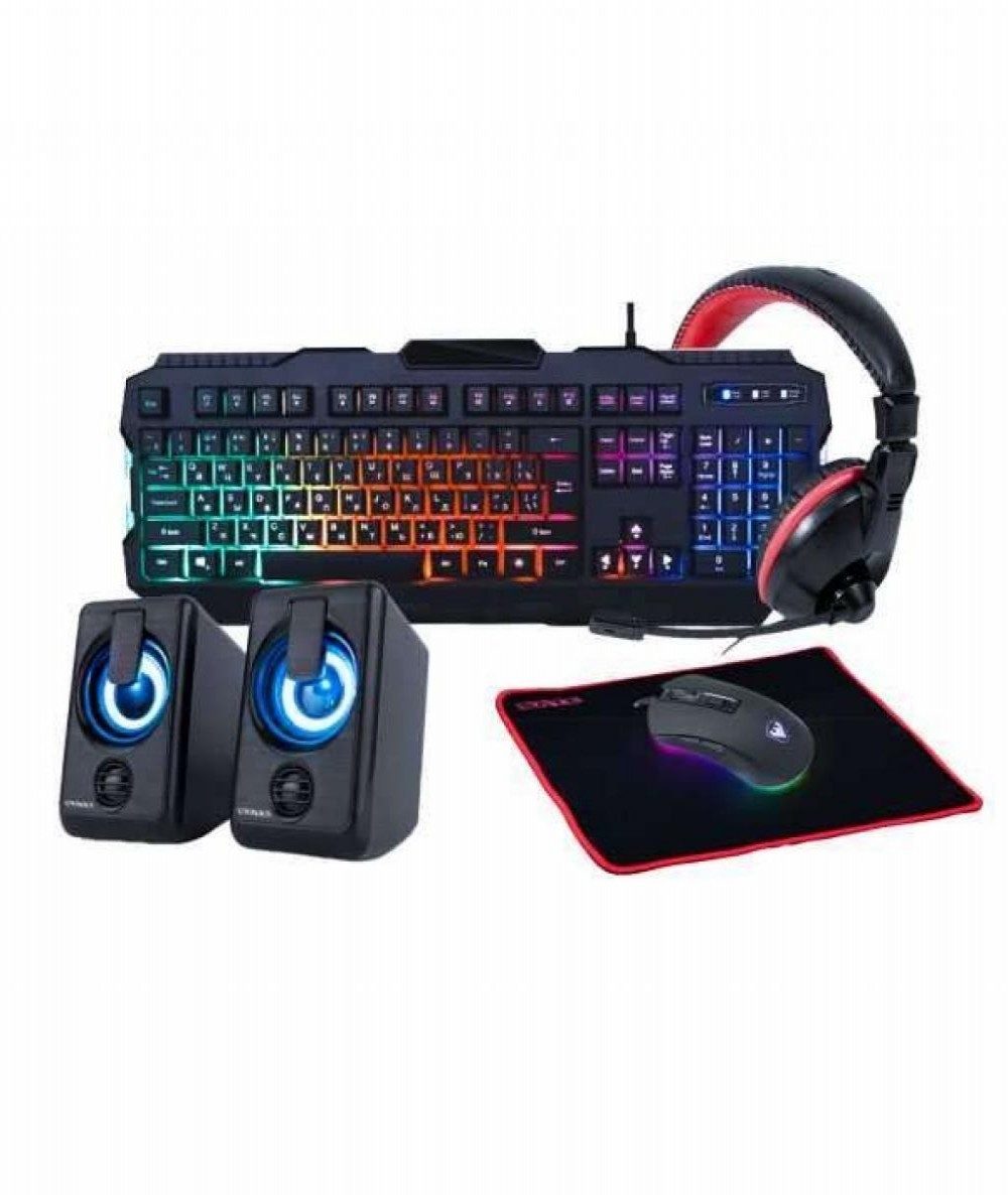 Teclado Satellite KG505 Gamer Kit 5X1 Espanhol