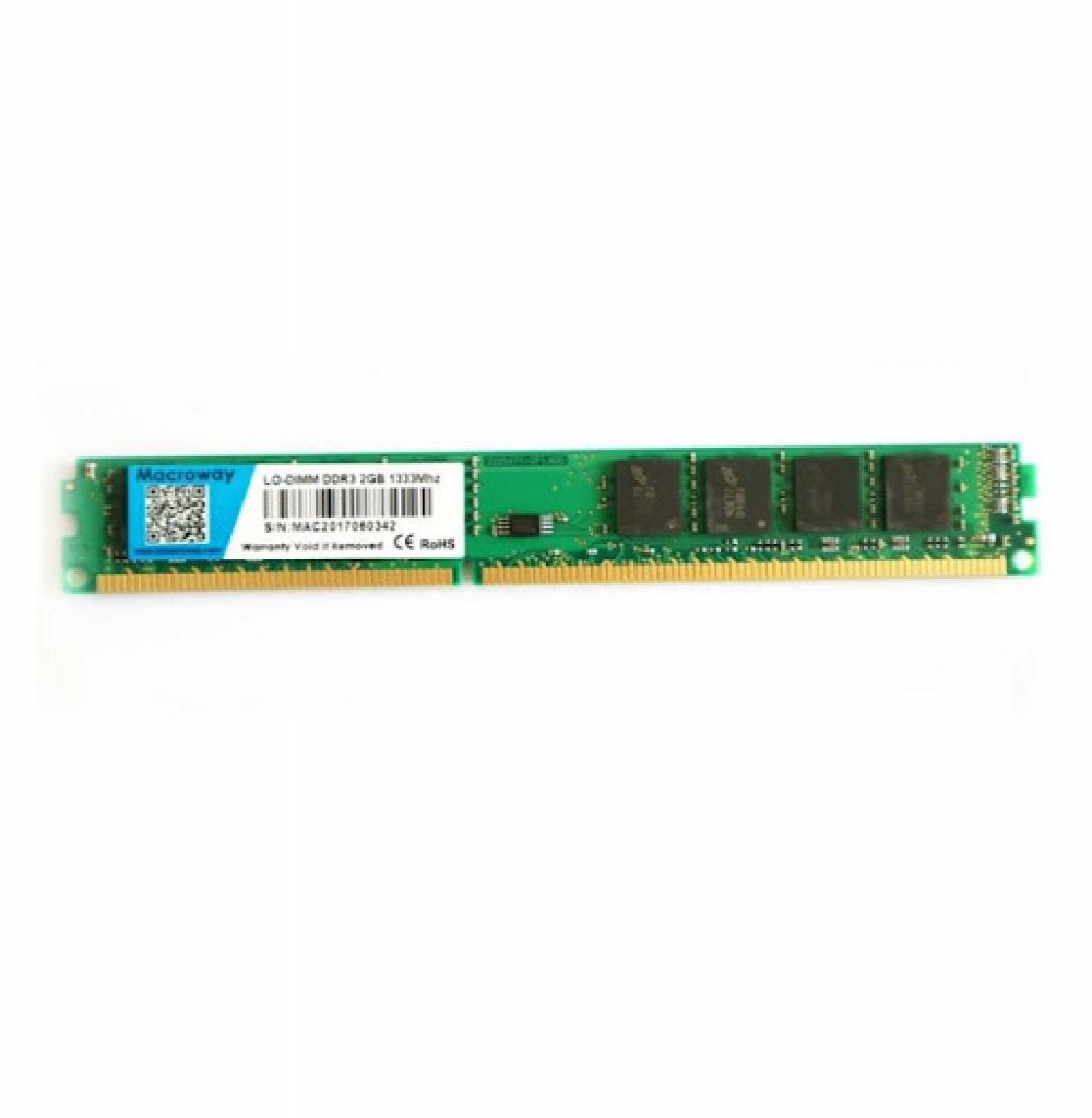Memória Ram Macroway DDR3 2GB 1333