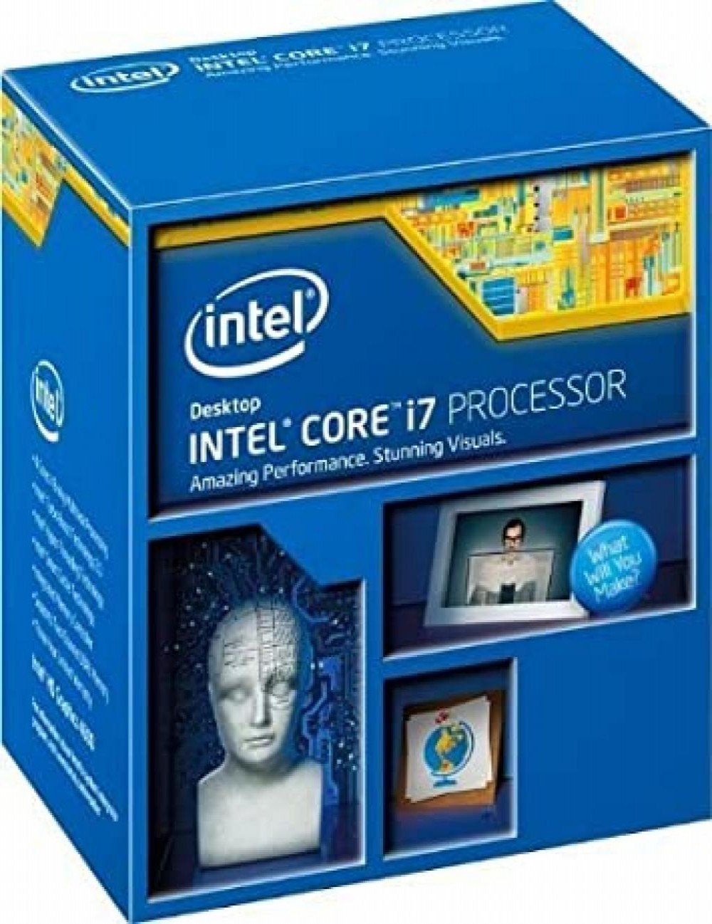 Processador Intel Core I7 4790 3.6GHZ 8MB 1150 OEM Pull
