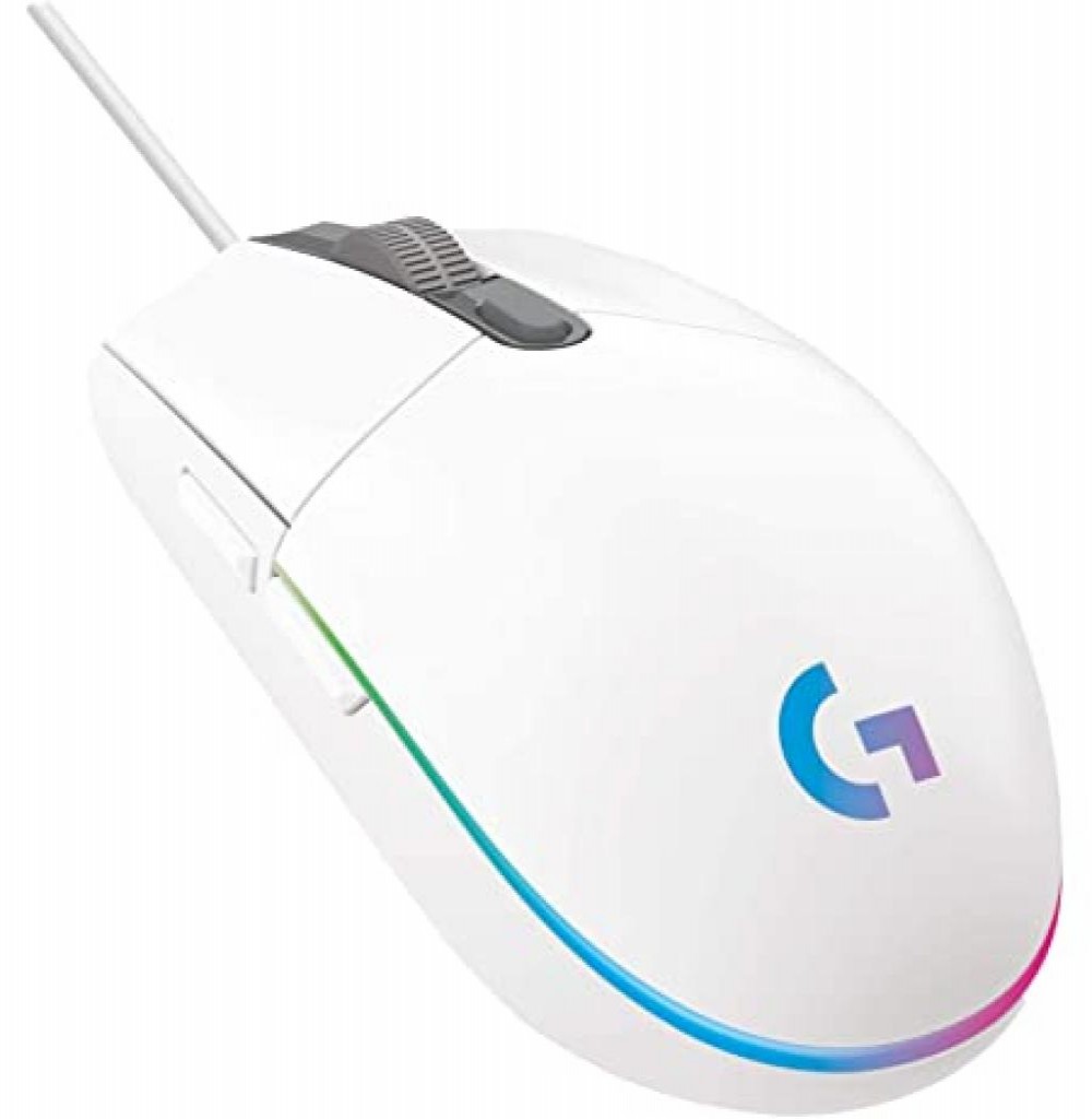 Mouse Logitech G203 GAMING BRANCO