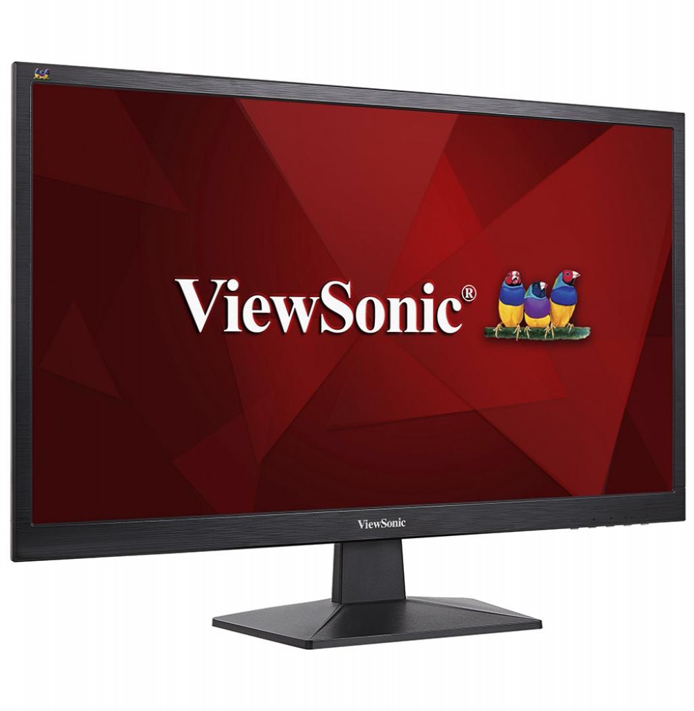 Monitor LED de 24" ViewSonic VA2407H Full HD com HDMI/VGA Bivolt - Preto