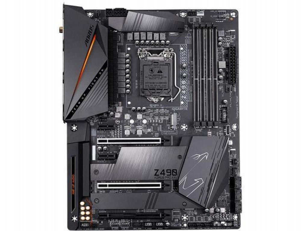 Placa Mae Intel (1200) Gigabyte Z490 Aorus Pro AX