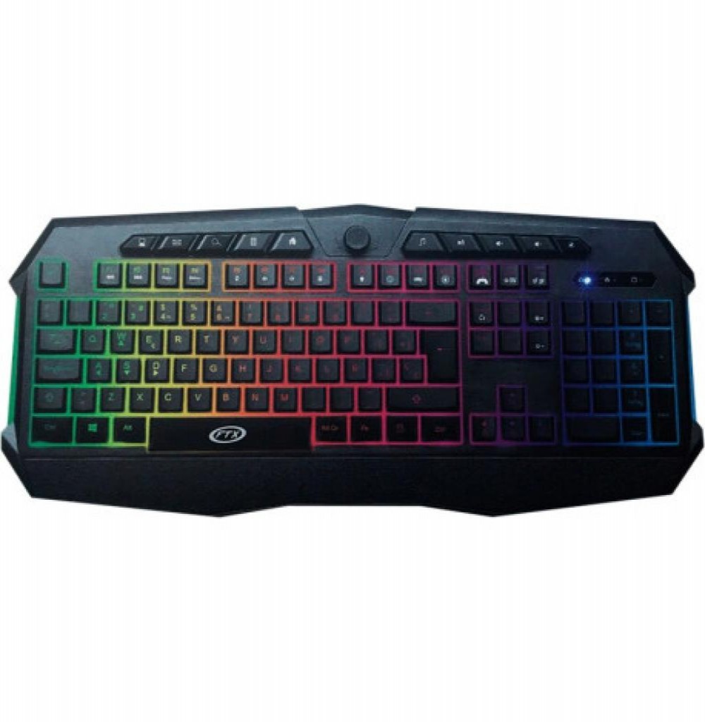 Teclado FTX FTXK623 Gamer RGB Espanhol