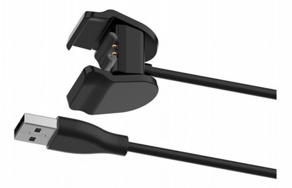 Carregador Clip Para Xiaomi  Mi Band 4 30CM Preto 