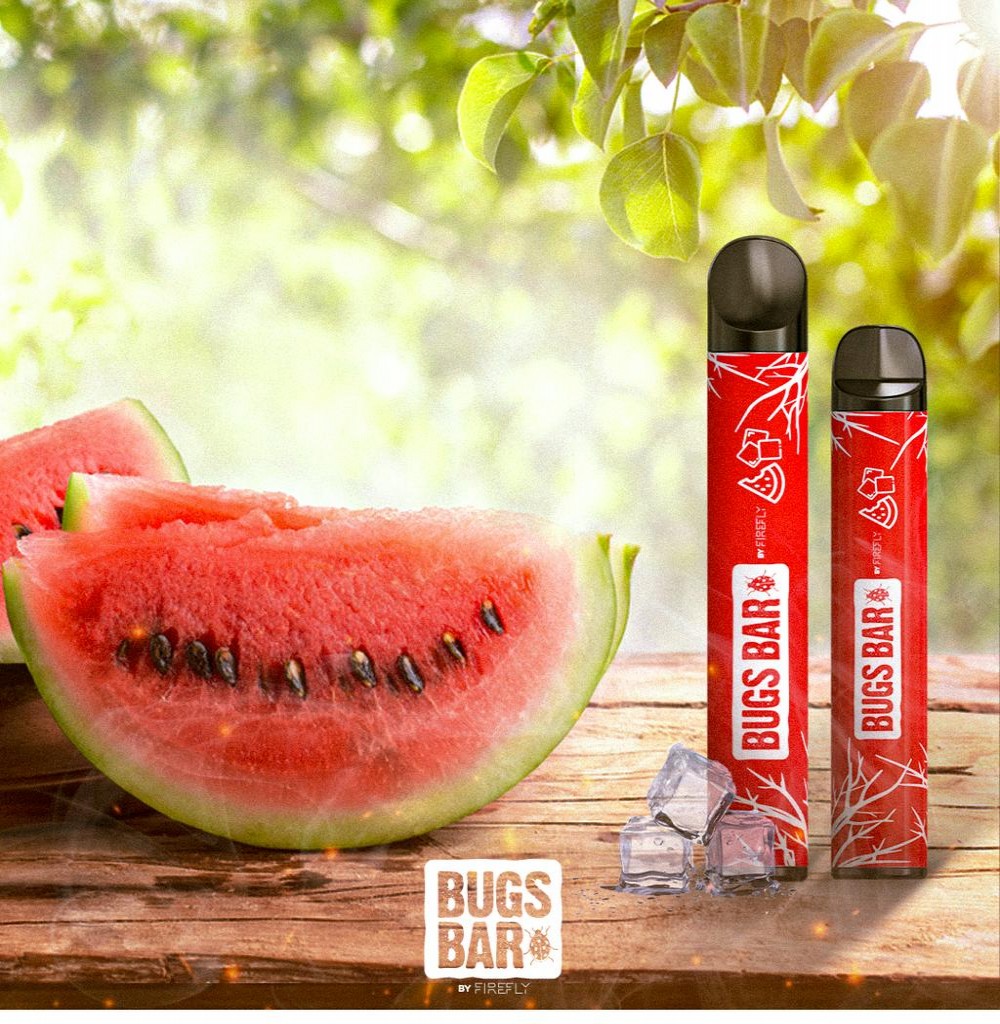Vape Descartável Firefly Bugs Bar 300P Melancia