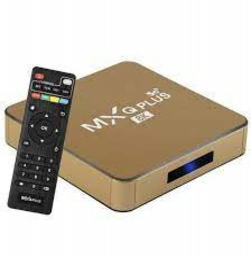 Receptor Digital  IPTV MXQ PLUS 8K 4+64 GOLD 5G 