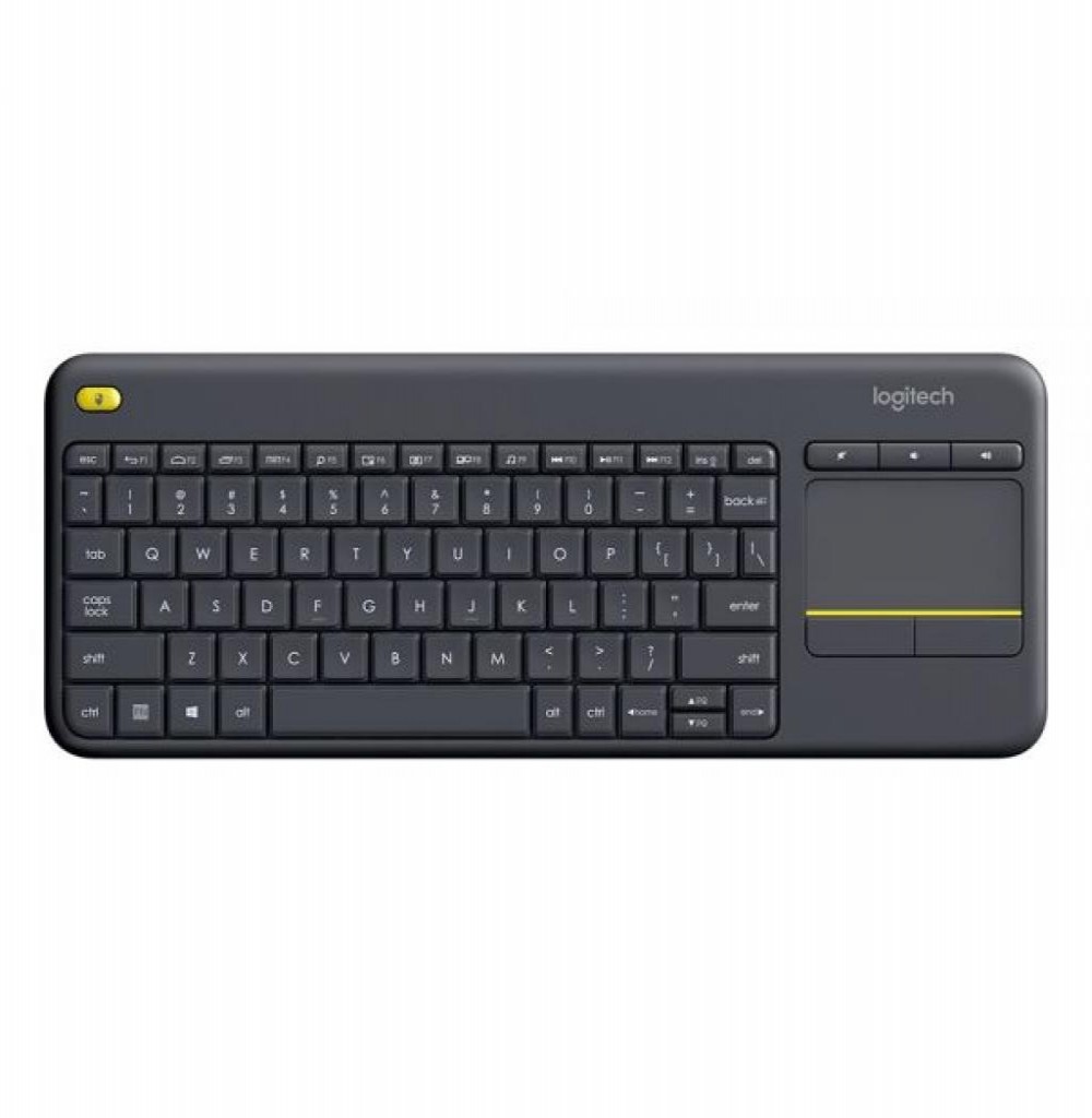 Teclado USB Logitech K400 Plus Touch Sem Fio Espanhol