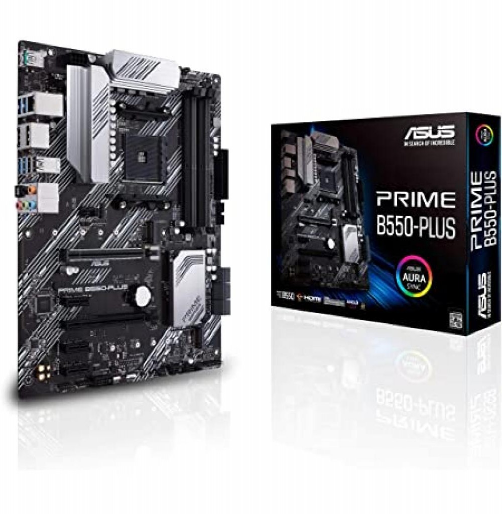 Placa Mae AMD (AM4) Asus B550-Plus Prime