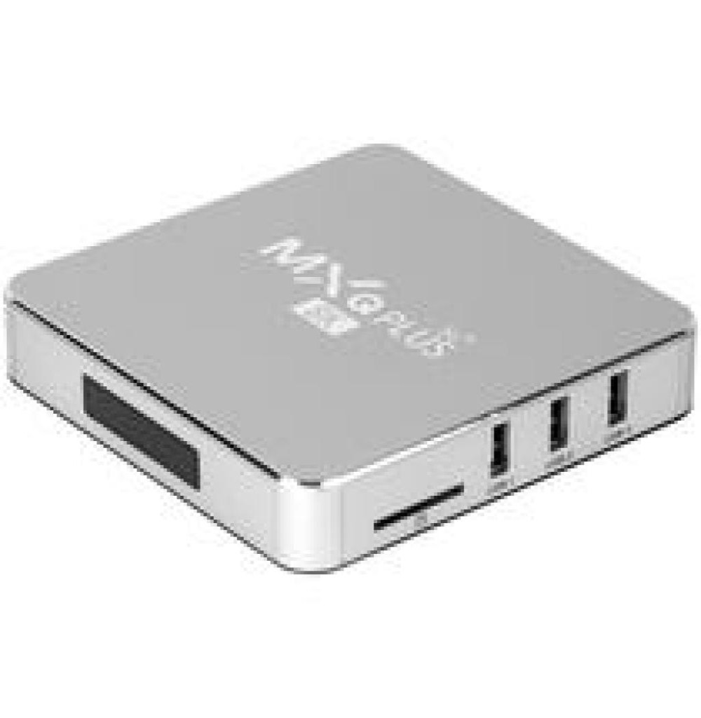 Receptor Digital IPTV MXQ Plus 8K 8+64 5G Silver