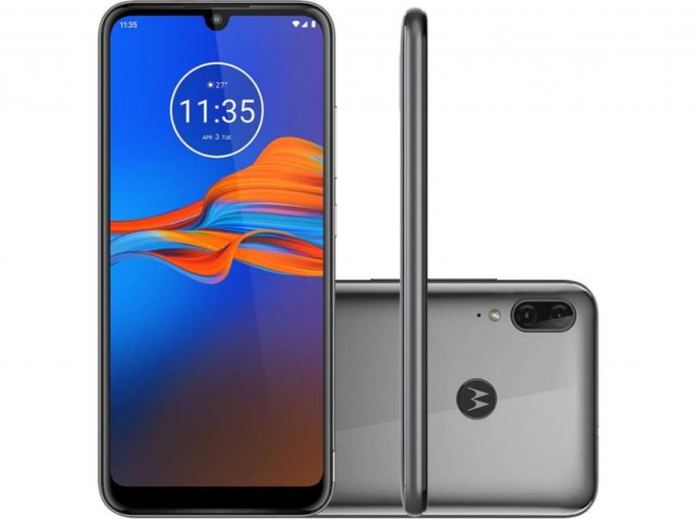 Celular Motorola E6 Plus XT2025-2 64GB Cinza 