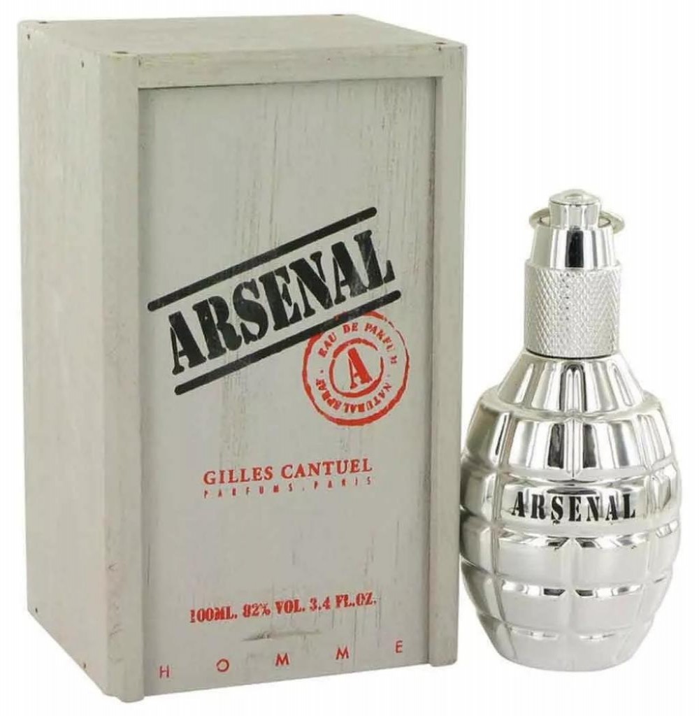 Perfume Gilles Cantuel Arsenal Platinum Eau de Parfum Masculino 100ML
