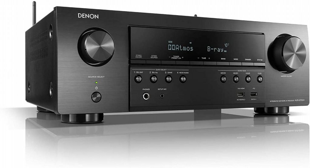 Receiver Denon AVR-S750H 7.2CH/WIFI/BT/110V