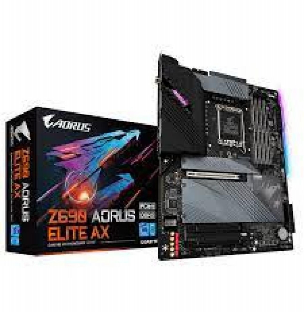 Placa Mae Intel (1700) Gigabyte Z690 Aorus Elite Ax