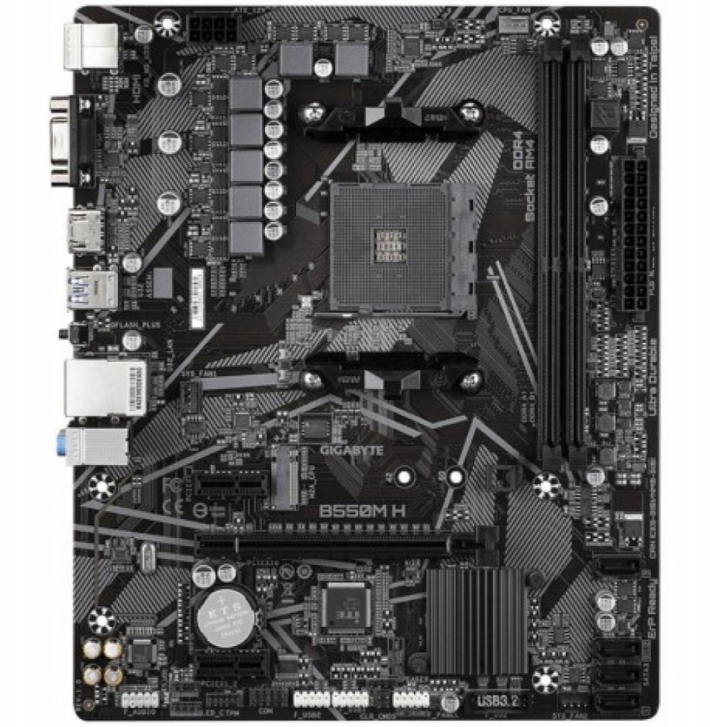 Placa Mae AMD (AM4) Gigabyte B550M H 