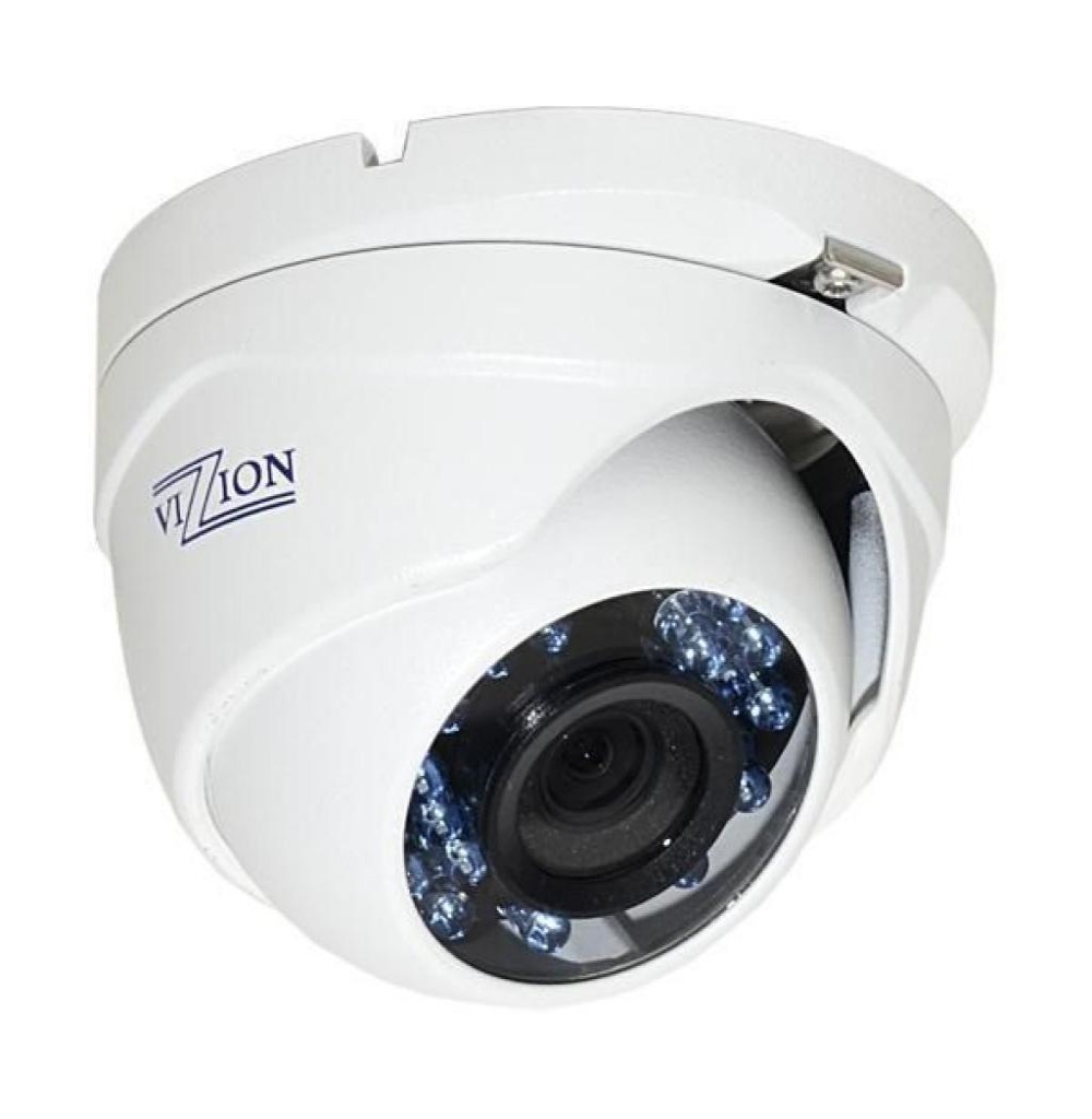 CCTV Cam. Vizzion VZ-DC0T-IRPF 2.8MM 720P Intern
