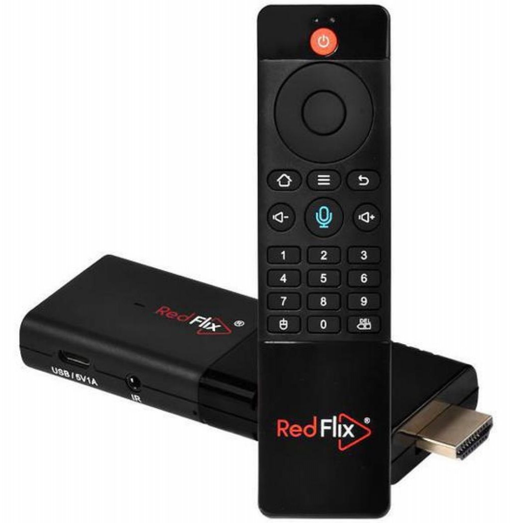 Receptor Digital IPTV Red Flix Stick