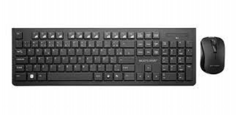 Teclado USB Multilaser TC212 Português Com Mouse 