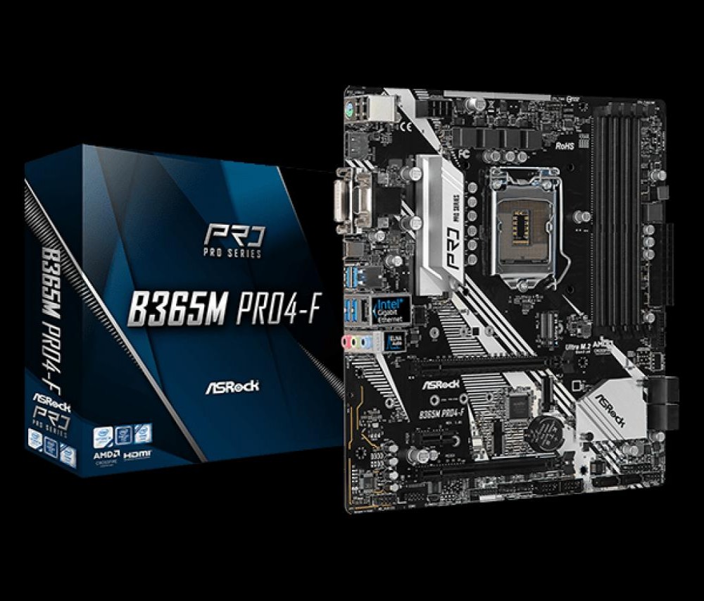 Placa Mae Intel (1151) Asrock B365M PRO4-F