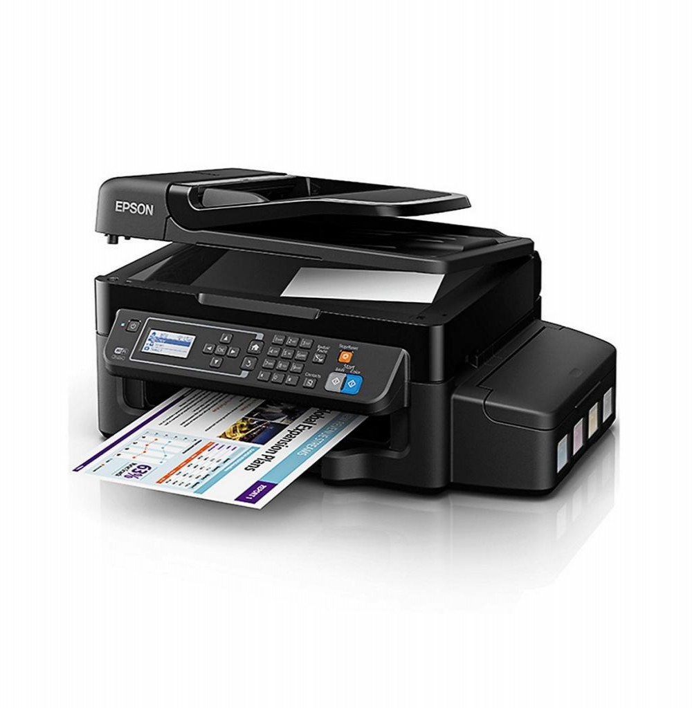 Impressora Epson EcoTank L575 4 em 1/Wi Fi/Bivolt - Preto